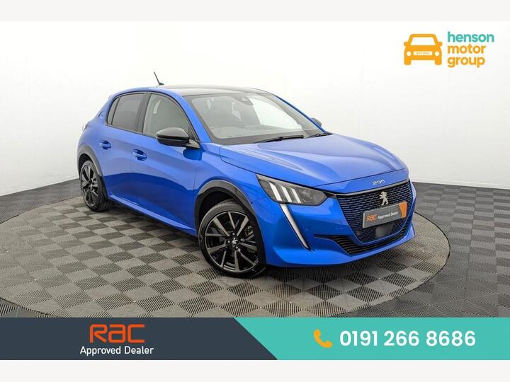 Peugeot E-208 50kWh GT Auto 5dr (7.4kW Charger)