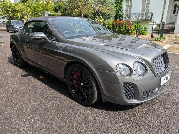 Bentley Continental 6.0 FlexFuel GTC Supersports Auto 4WD Euro 5 2dr