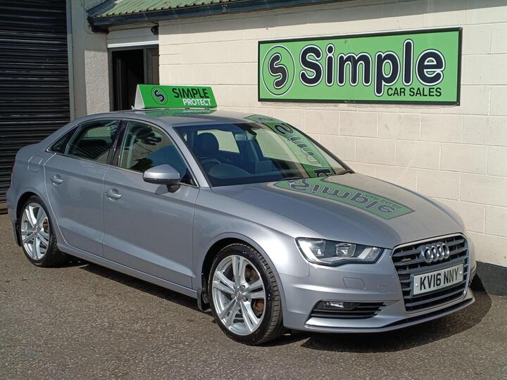 Audi A3 2.0 TDI Sport S Tronic Quattro Euro 6 (s/s) 4dr (Nav)