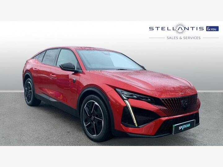 Peugeot E-408 58kWh GT Fastback Auto 5dr Peugeot E-408 58kWh GT Fastback Auto 5dr