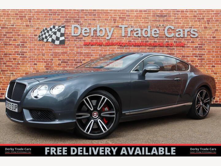 Bentley CONTINENTAL 4.0 V8 GT Auto 4WD Euro 5 2dr