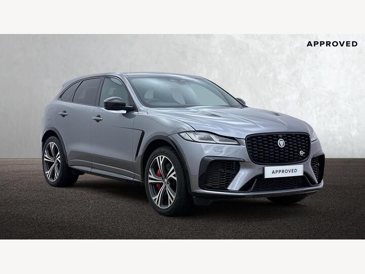 Jaguar F-PACE 5.0 P550 V8 SVR Quickshift AWD Euro 6 (s/s) 5dr