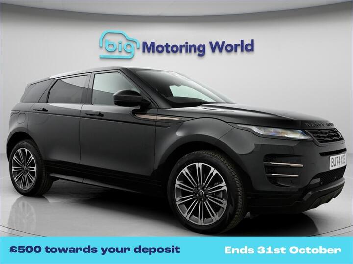 Land Rover Range Rover Evoque 1.5 P270e 12.17kWh Dynamic HSE Auto 4WD Euro 6 (s/s) 5dr