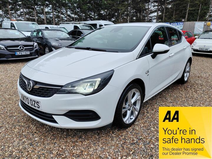 Vauxhall Astra 1.4i Turbo SRi CVT Euro 6 (s/s) 5dr