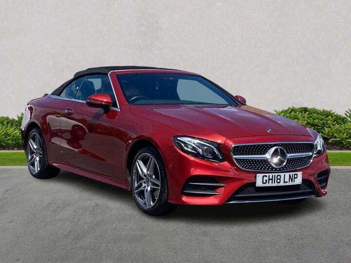 Mercedes-Benz E CLASS 2.0 E220d AMG Line (Premium Plus) Cabriolet G-Tronic+ 4MATIC Euro 6 (s/s) 2dr