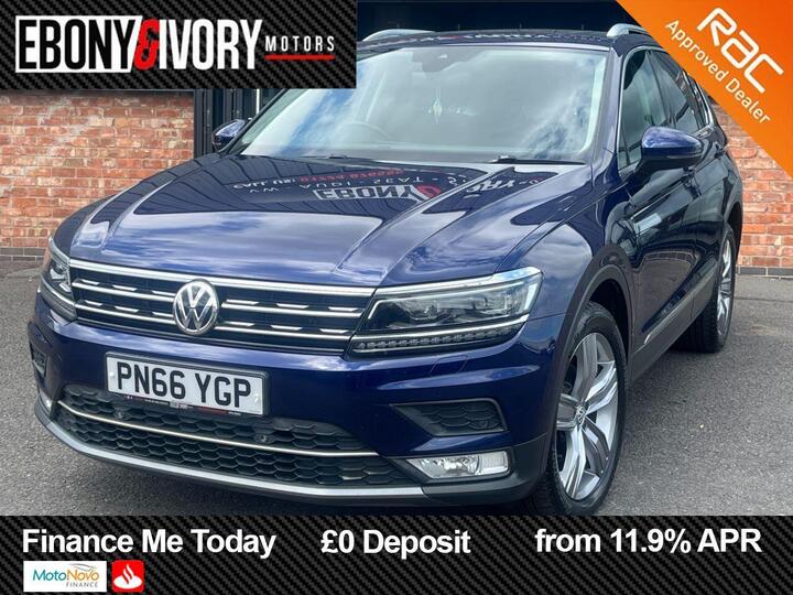 Volkswagen TIGUAN 2.0 TDI BlueMotion Tech SEL 4Motion Euro 6 (s/s) 5dr