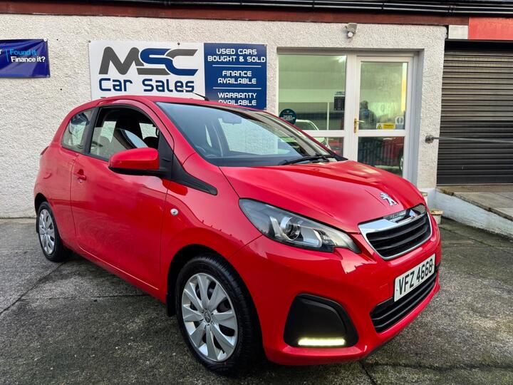 Peugeot 108 1.0 VTi Active Euro 5 3dr Euro 5