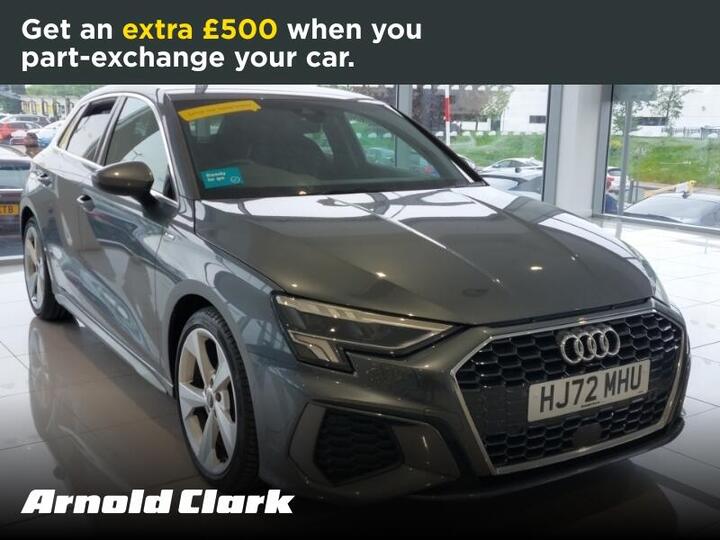 Audi A3 1.0 TFSI 30 S Line Sportback Euro 6 (s/s) 5dr