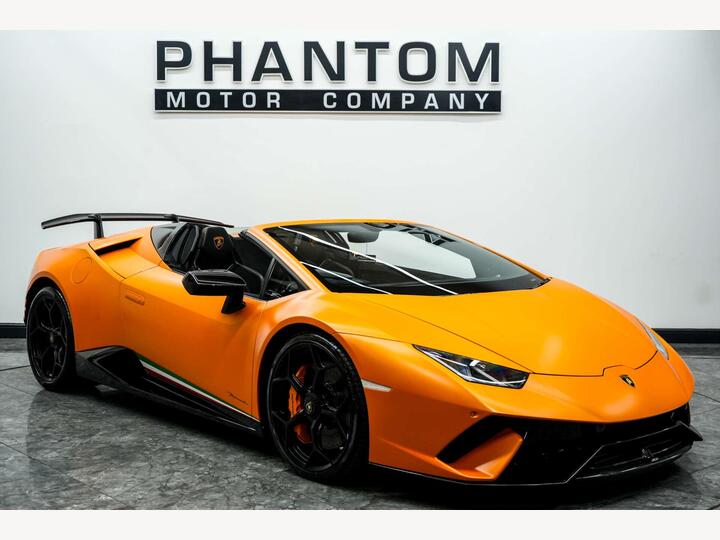 Lamborghini HURACAN 5.2 V10 LP 640-4 Performante Spyder LDF 4WD Euro 6 (s/s) 2dr