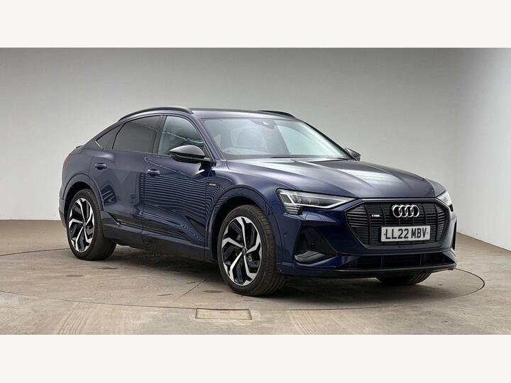 Audi E-tron 55 Black Edition Sportback Auto Quattro 5dr 95kWh (11kW Charger)