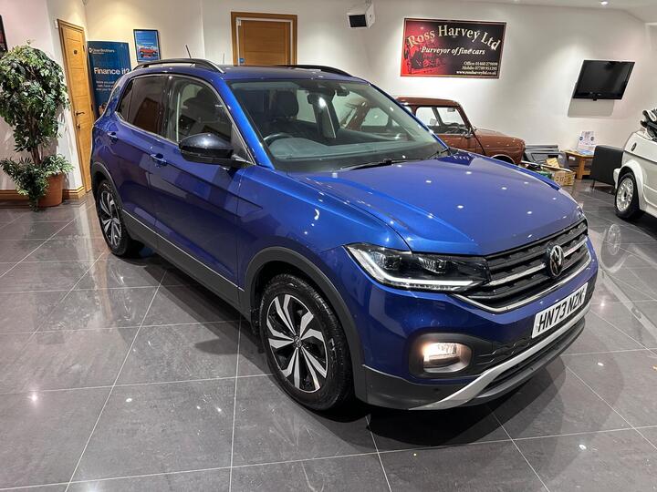 Volkswagen T-Cross 1.0 TSI Black Edition Euro 6 (s/s) 5dr Volkswagen T-Cross 1.0 TSI Black Edition Euro 6 (s/s) 5dr