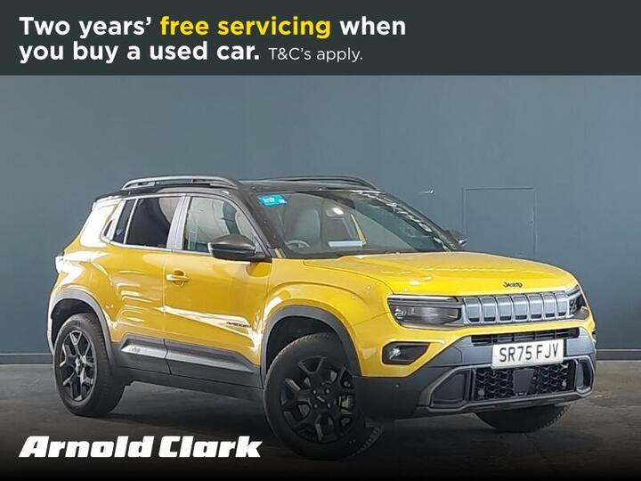 Jeep Avenger 1.2 E-Hybrid Upland DCT E-AWD Euro 6 (s/s) 5dr Jeep Avenger 1.2 E-Hybrid Upland DCT E-AWD Euro 6 (s/s) 5dr