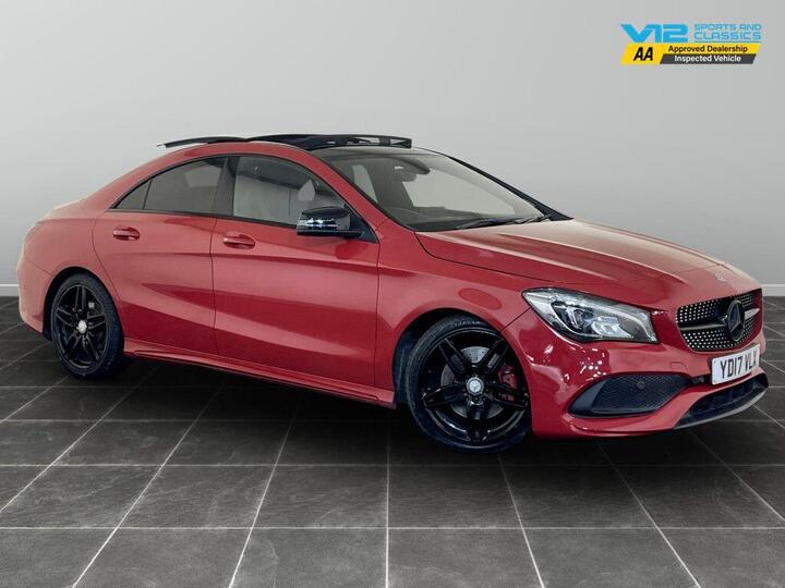 Mercedes-Benz CLA 2.1 CLA220d AMG Line Coupe 7G-DCT 4MATIC Euro 6 (s/s) 4dr Mercedes-Benz CLA 2.1 CLA220d AMG Line Coupe 7G-DCT 4MATIC Euro 6 (s/s) 4dr