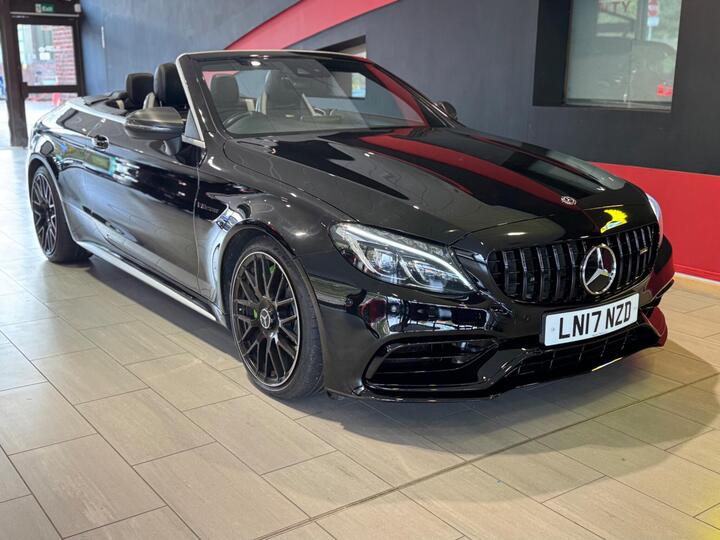 Mercedes-Benz C Class 4.0 C63 V8 BiTurbo AMG S (Premium) Cabriolet SpdS MCT Euro 6 (s/s) 2dr