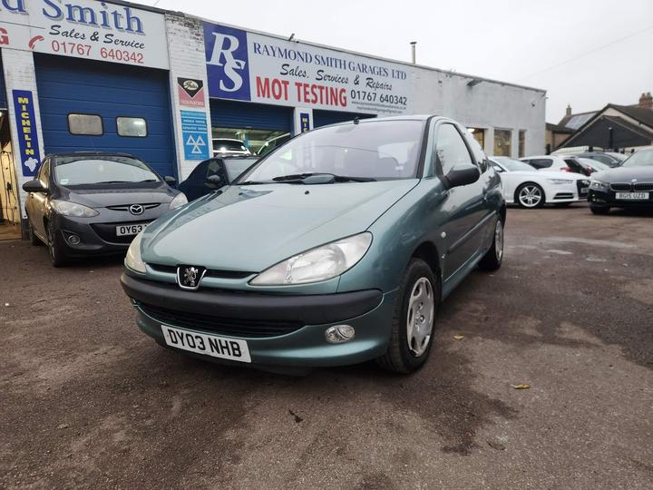 Peugeot 206 1.4 LX 3dr (a/c)