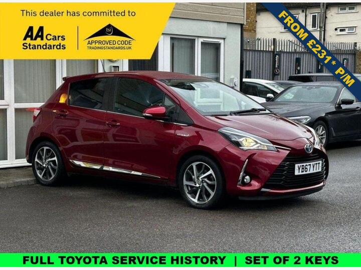 Toyota YARIS 1.5 VVT-h Excel E-CVT Euro 6 (s/s) 5dr (15in Alloy)