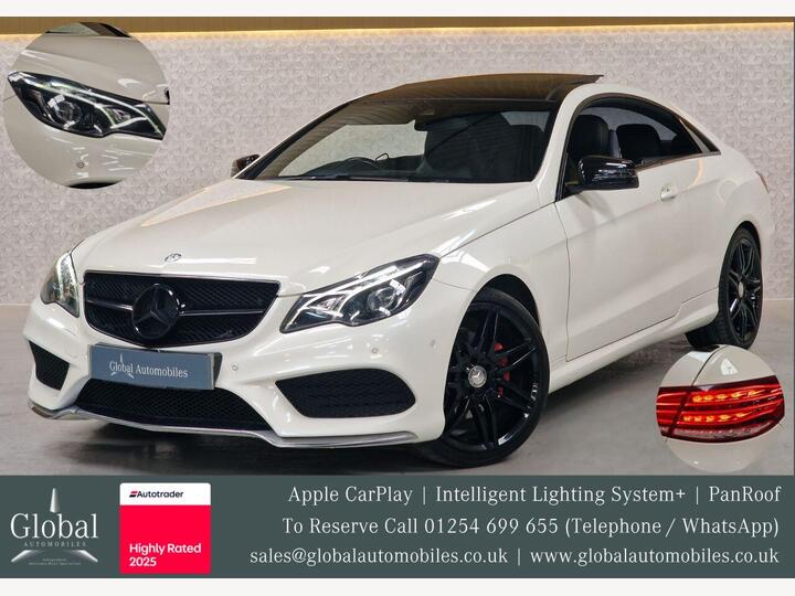 Mercedes-Benz E-CLASS 3.0 E350d V6 AMG Line Edition G-Tronic+ Euro 6 (s/s) 2dr