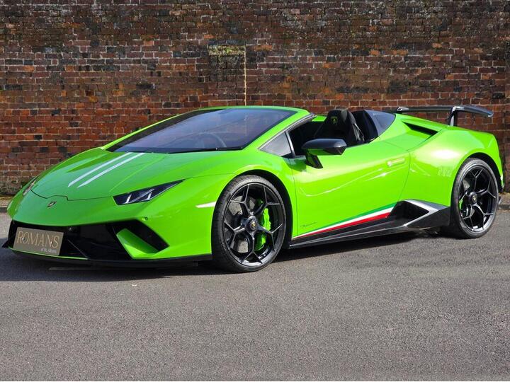 Lamborghini HURACAN 5.2 V10 LP 640-4 Performante Spyder LDF 4WD Euro 6 (s/s) 2dr