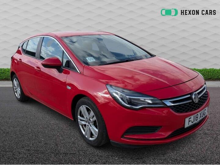 Vauxhall ASTRA 1.6 CDTi EcoTEC BlueInjection Tech Line Nav Euro 6 (s/s) 5dr