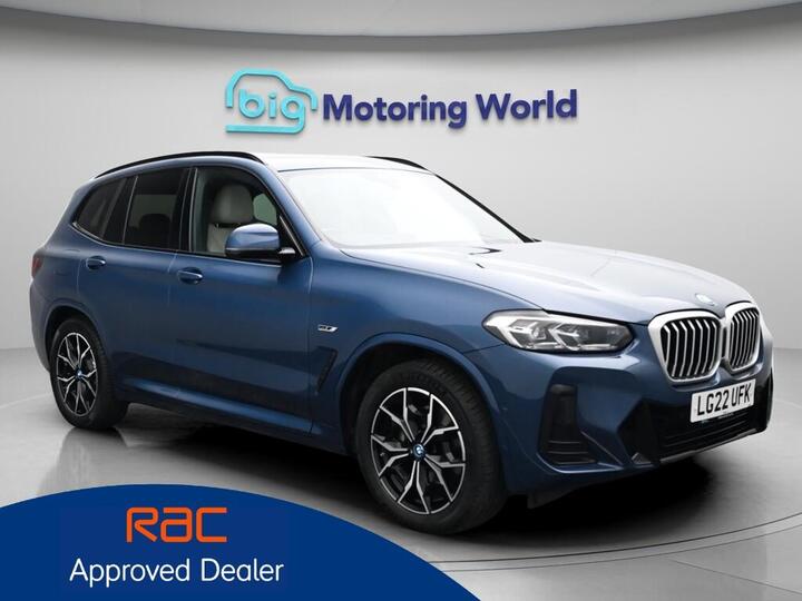BMW X3 2.0 30e 12kWh M Sport Auto XDrive Euro 6 (s/s) 5dr