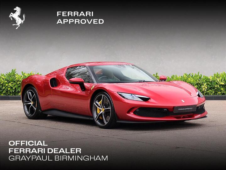 Ferrari 296 3.0T V6 7.45kWh F1 DCT Euro 6 (s/s) 2dr Ferrari 296 3.0T V6 7.45kWh F1 DCT Euro 6 (s/s) 2dr