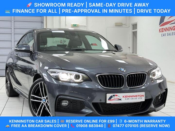 BMW 2 Series 2.0 220d M Sport Auto Euro 6 (s/s) 2dr