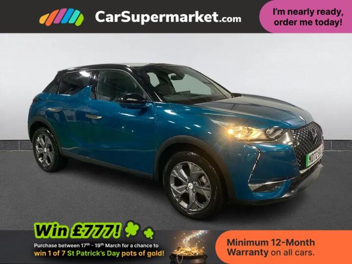 DS AUTOMOBILES Ds 3 E-TENSE 50kWh Bastille Crossback Auto 5dr