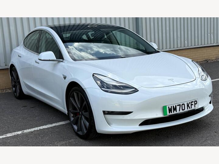 Tesla Model 3 (Dual Motor) Performance Auto 4WDE 4dr (Performance Upgrade)
