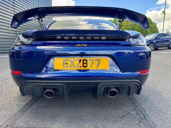 Porsche 718 Cayman 4.0 GT4 Euro 6 (s/s) 2dr Porsche 718 Cayman 4.0 GT4 Euro 6 (s/s) 2dr