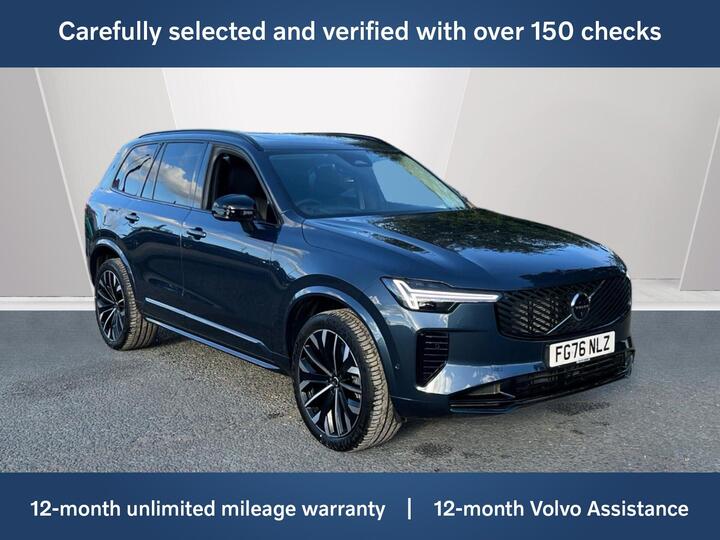 Volvo XC90 2.0 T8 18.8kWh Ultra Dark Auto 4WD Euro 6 (s/s) 5dr