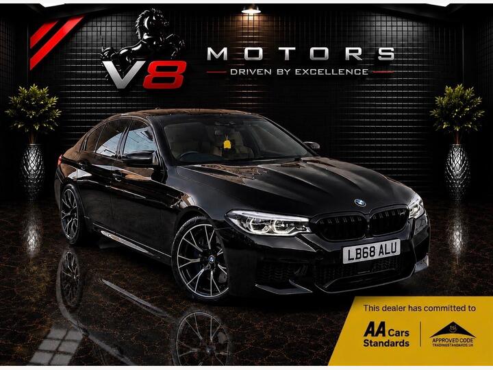 BMW M5 4.4i V8 Competition Steptronic XDrive Euro 6 (s/s) 4dr