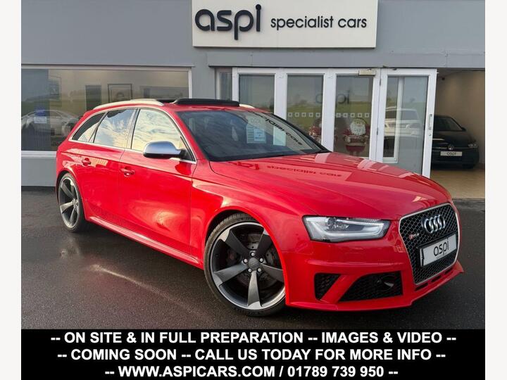 Audi RS4 AVANT 4.2 FSI V8 S Tronic Quattro Euro 5 5dr Audi RS4 AVANT 4.2 FSI V8 S Tronic Quattro Euro 5 5dr