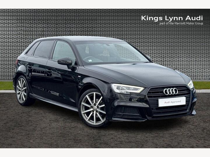 Audi A3 1.5 TFSI CoD 35 Black Edition Sportback S Tronic Euro 6 (s/s) 5dr