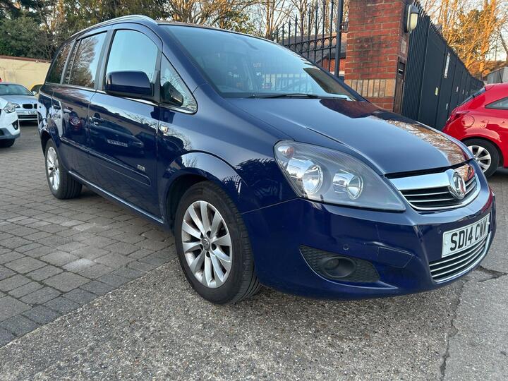 Vauxhall Zafira 1.7 CDTi EcoFLEX Design Euro 5 5dr (SNav)