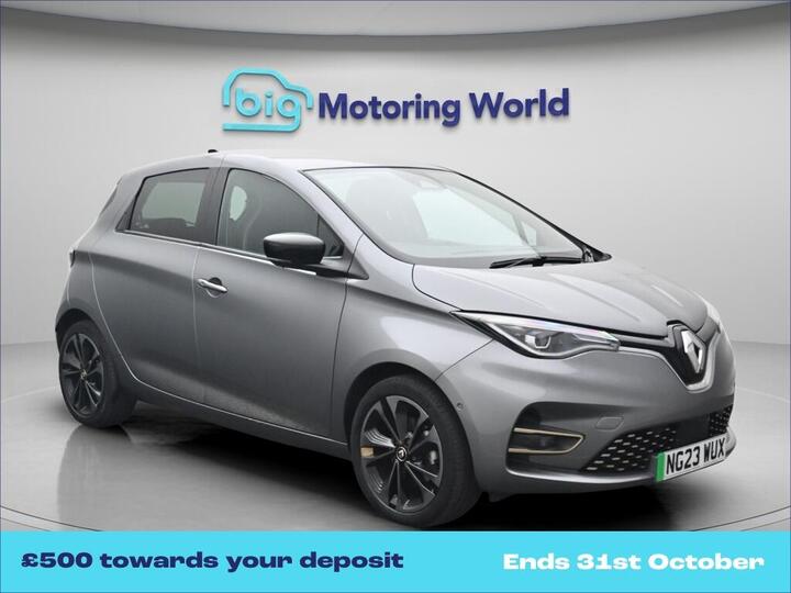 Renault Zoe R135 EV50 52kWh Iconic Auto 5dr (Boost Charge)