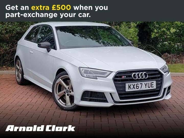 Audi S3 2.0 TFSI Black Edition S Tronic Quattro Euro 6 (s/s) 3dr