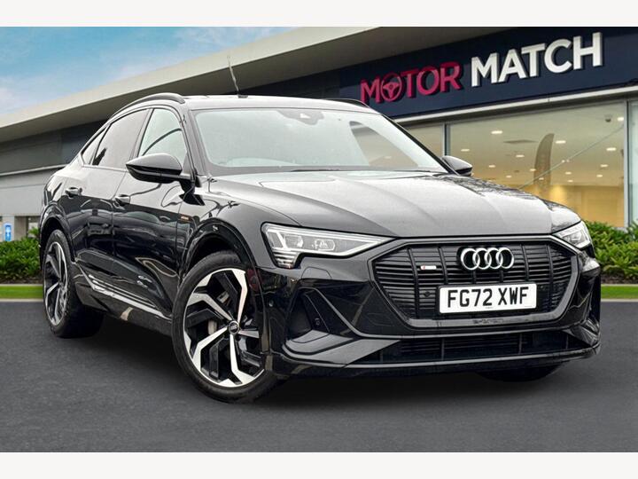 Audi E-tron 50 Black Edition Sportback Auto Quattro 5dr 71.2kWh (11kW Charger)