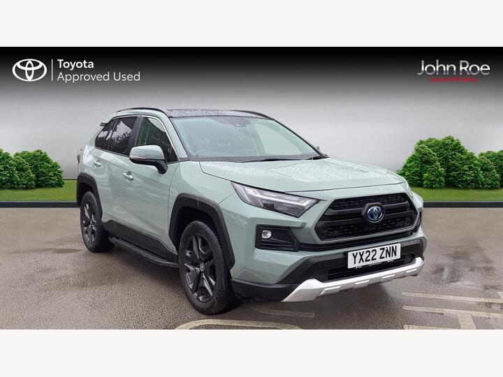 Toyota RAV4 2.5 VVT-h Adventure CVT 4WD Euro 6 (s/s) 5dr Toyota RAV4 2.5 VVT-h Adventure CVT 4WD Euro 6 (s/s) 5dr