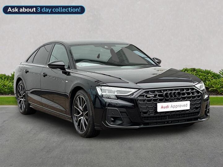 Audi A8 3.0 TDI V6 50 Black Edition Tiptronic Quattro Euro 6 (s/s) 4dr