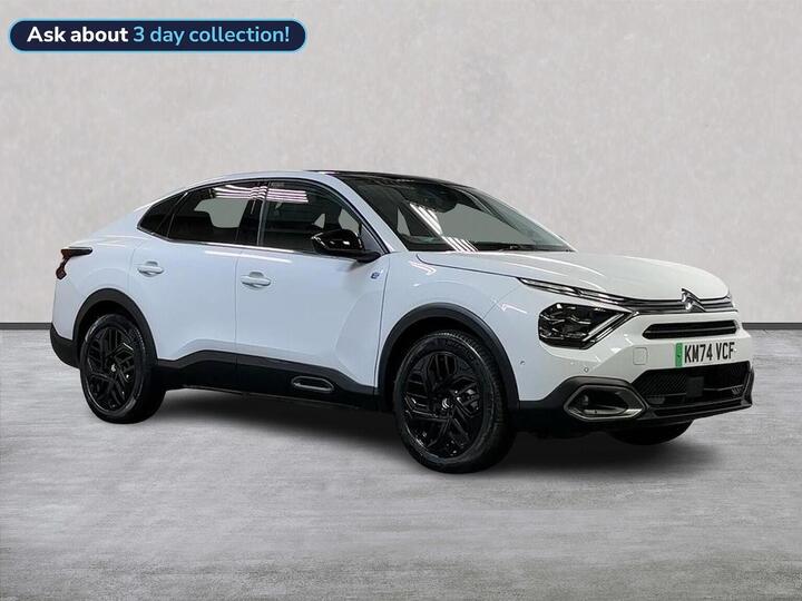 Citroen C4 X 50kWh E-series Fastback Auto 4dr (7.4kW Charger) Citroen C4 X 50kWh E-series Fastback Auto 4dr (7.4kW Charger)