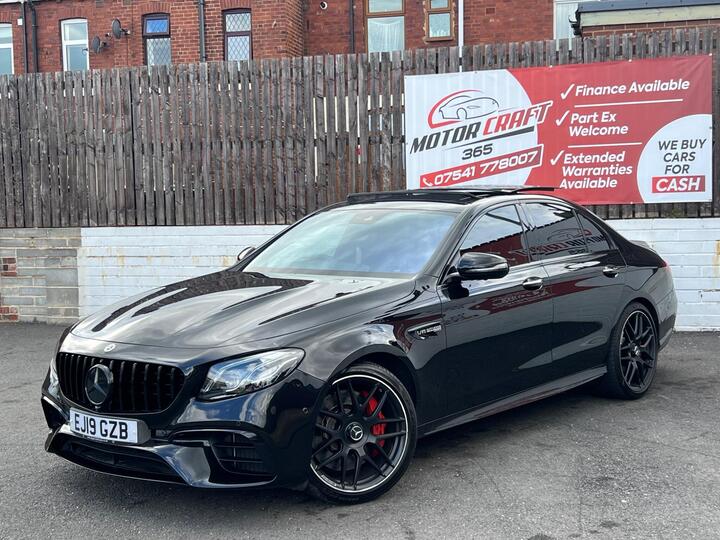 Mercedes-Benz E Class 4.0 E63 V8 BiTurbo AMG S SpdS MCT 4MATIC+ Euro 6 (s/s) 4dr