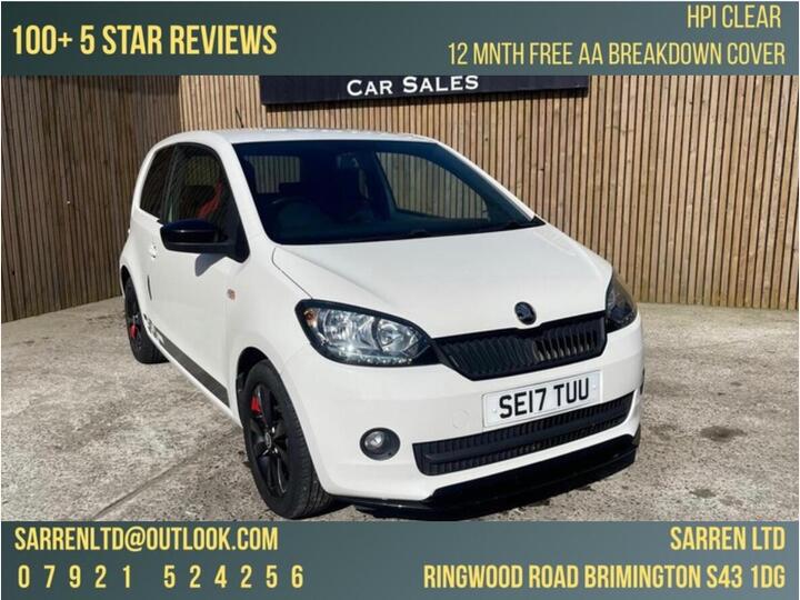 Skoda Citigo 1.0 MPI Monte Carlo Euro 6 3dr