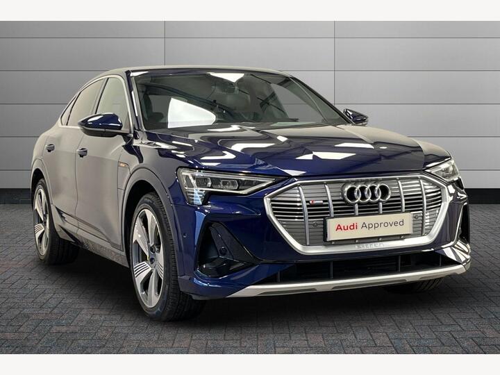 Audi E-tron 50 S Line Sportback Auto Quattro 5dr 71.2kWh