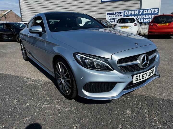 Mercedes-Benz C-CLASS 2.0 C200 AMG Line (Premium) G-Tronic+ Euro 6 (s/s) 2dr