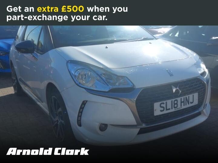 DS AUTOMOBILES DS 3 1.6 BlueHDi Connected Chic Euro 6 (s/s) 3dr