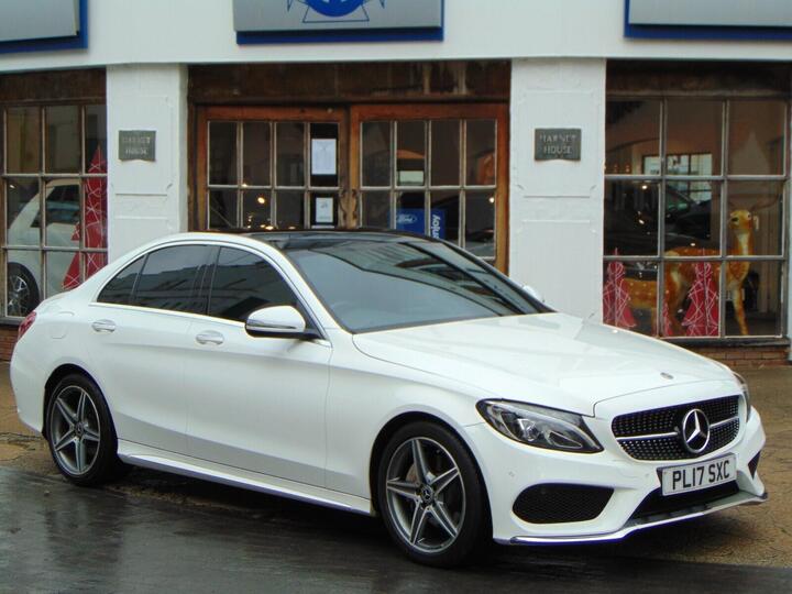 Mercedes-Benz C Class 1.6 C200d AMG Line (Premium) G-Tronic+ Euro 6 (s/s) 4dr Mercedes-Benz C Class 1.6 C200d AMG Line (Premium) G-Tronic+ Euro 6 (s/s) 4dr