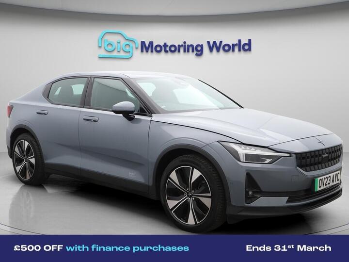 Polestar Polestar 2 Dual Motor 78kWh Long Range Fastback Auto 4WDE 5dr