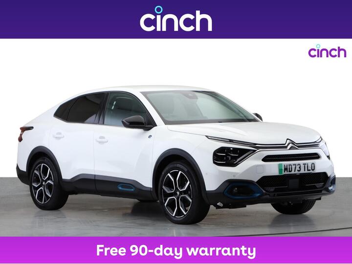 Citroen E-C4 X 50kWh Shine Plus Fastback Auto 4dr (7.4kW Charger)