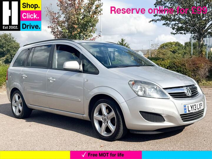 Vauxhall Zafira 1.6 16V Exclusiv Euro 5 5dr Vauxhall Zafira 1.6 16V Exclusiv Euro 5 5dr