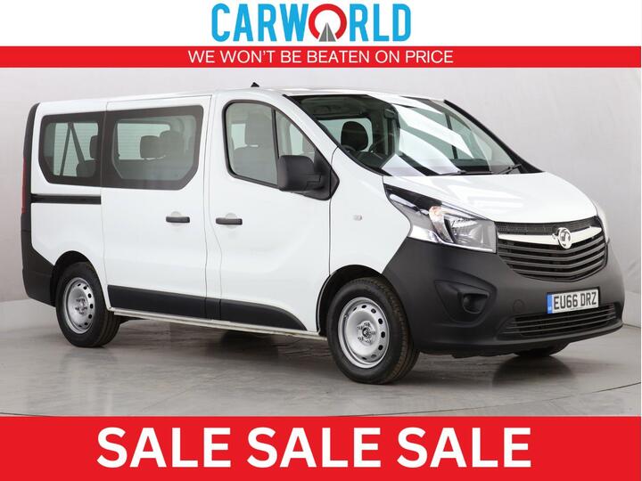 Vauxhall VIVARO 1.6 CDTi 2900 BiTurbo EcoFLEX L1 H1 Euro 6 (s/s) 5dr (9 Seat)